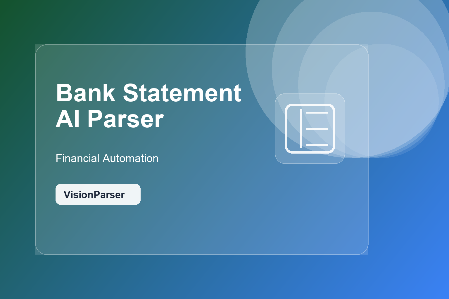 Bank Statement AI Parser for Financial Automation